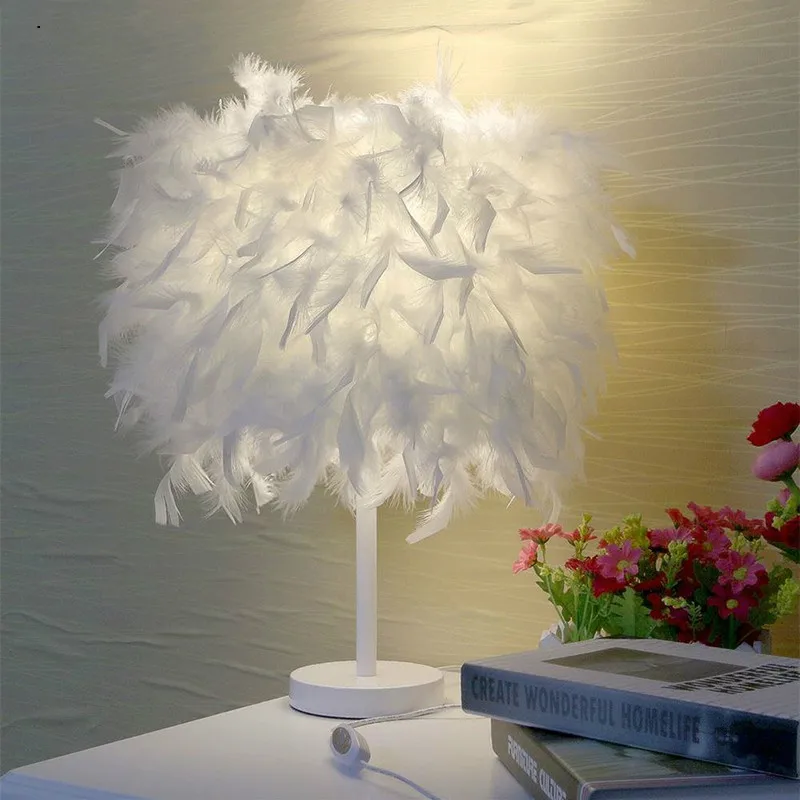 Feather Table Lamp LED Bedside Lamp Table Lamp For Bedroom Living Room Home Deco Maison Tafellamp Lampe De Chevet De Christmas
Feather Table Lamp LED Bedside Lamp Table Lamp For Bedroom Living Room Home Deco Maison Tafellamp Lampe De Chevet De Christmas