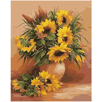 Still life sunflower Flower DIY Painting By Numbers Wall Art Picture Acrylic Painting For Home Decoration Drop Shipping 60x75cm
Still life sunflower Flower DIY Painting By Numbers Wall Art Picture Acrylic Painting For Home Decoration Drop Shipping 60x75cm