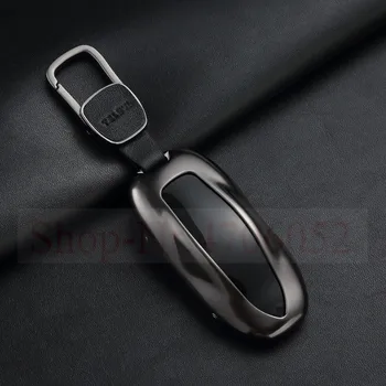 1Pcs Car Key Case Cover with Belt Aluminum Alloy Key Shell Storage Bag Protector Deluxe Styling for Tesla Model S Model X
1Pcs Car Key Case Cover with Belt Aluminum Alloy Key Shell Storage Bag Protector Deluxe Styling for Tesla Model S Model X