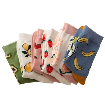 6 Pairs Mid-Calf Unique Stockings Cotton Socks for Gift Girls
6 Pairs Mid-Calf Unique Stockings Cotton Socks for Gift Girls