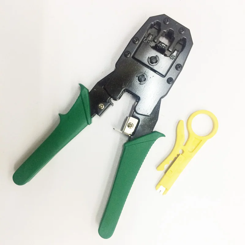 4Pcs/Set Ethernet Network Kit Cable Connectors Crimper Tool Network Cable Tester Detector Wire Stripper
4Pcs/Set Ethernet Network Kit Cable Connectors Crimper Tool Network Cable Tester Detector Wire Stripper
