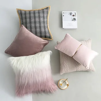 Square Throw Pillow Cushion Cover Decorative Car Pillows For Sofa Fall Pillowcase Gradient Wool Cushions Home Decor Living Room
Square Throw Pillow Cushion Cover Decorative Car Pillows For Sofa Fall Pillowcase Gradient Wool Cushions Home Decor Living Room