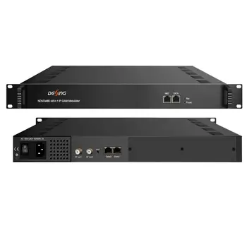 48-channel IP multiplexing scrambling QAM modulator IP to DVB-C 48 channel output
48-channel IP multiplexing scrambling QAM modulator IP to DVB-C 48 channel output