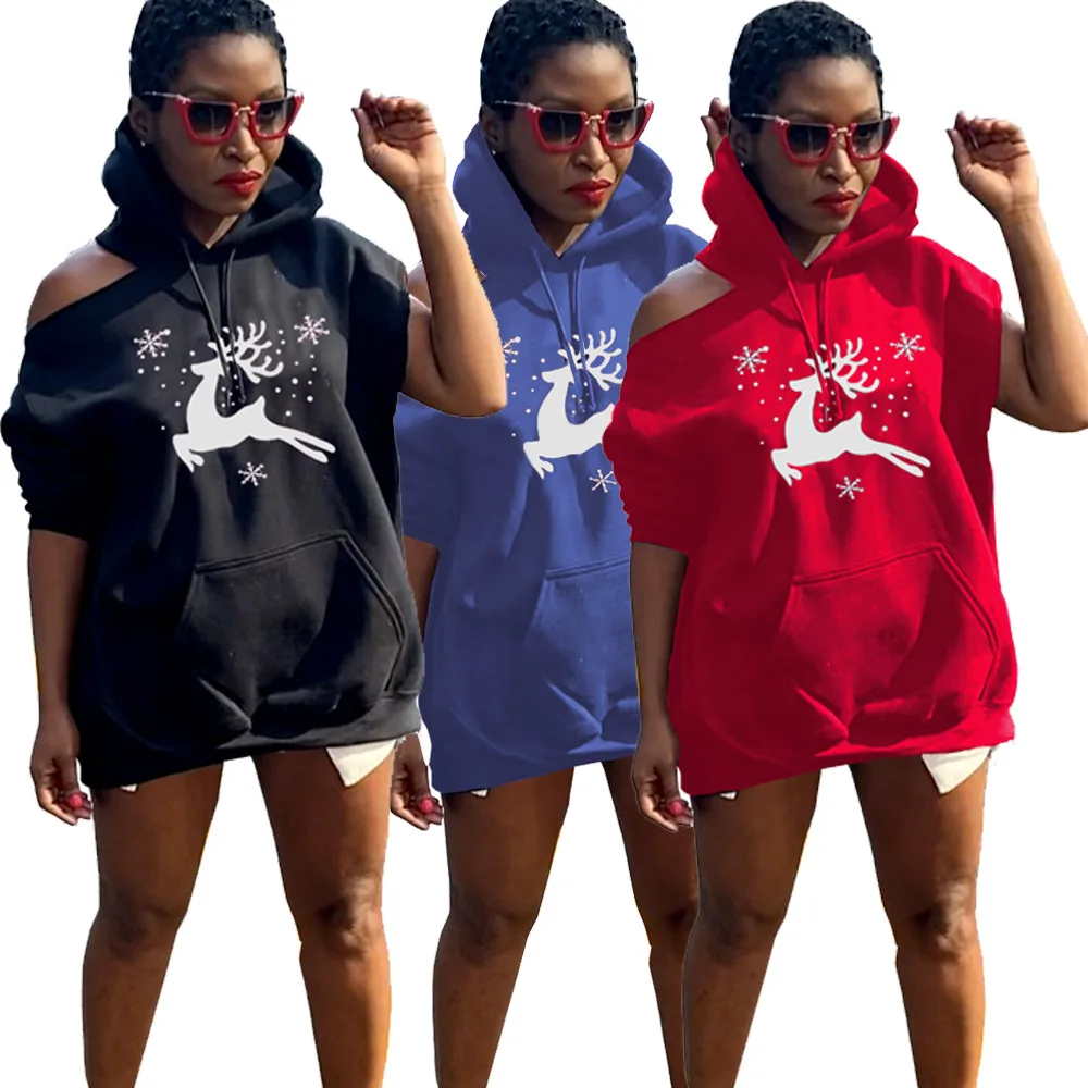 Autumn Winter 2020 Harajuku Sweatshirt Cute Christmas Reindeer Print Ladies Hoodie Kpop Fashion Street Hoodies Women Pullover
Autumn Winter 2020 Harajuku Sweatshirt Cute Christmas Reindeer Print Ladies Hoodie Kpop Fashion Street Hoodies Women Pullover