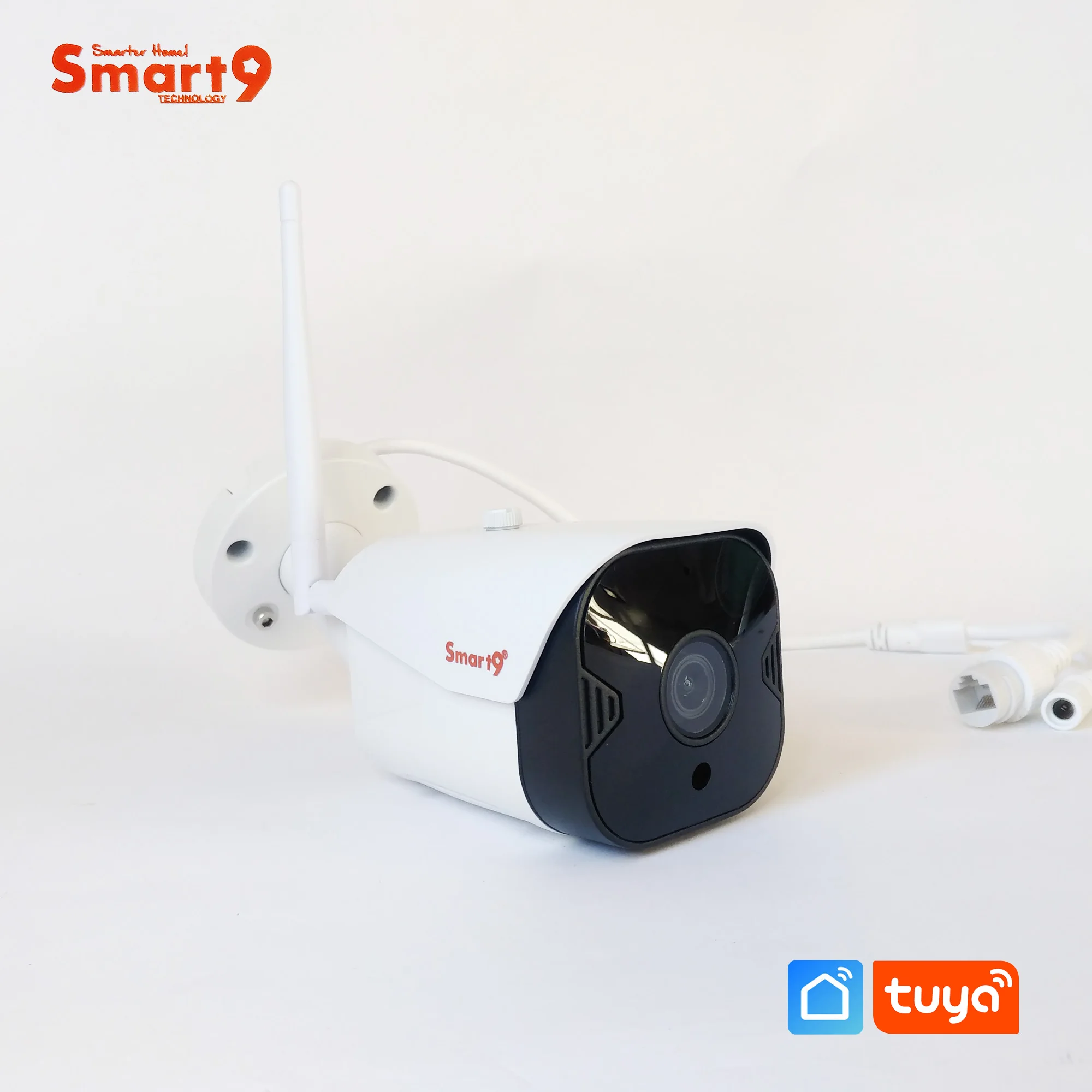Smart9 Outdoor Bullet Wifi IP Camera, HD 1080P WaterProof, TuYa Smart Home Solution, IR Night Version, Smart Life App Control
Smart9 Outdoor Bullet Wifi IP Camera, HD 1080P WaterProof, TuYa Smart Home Solution, IR Night Version, Smart Life App Control