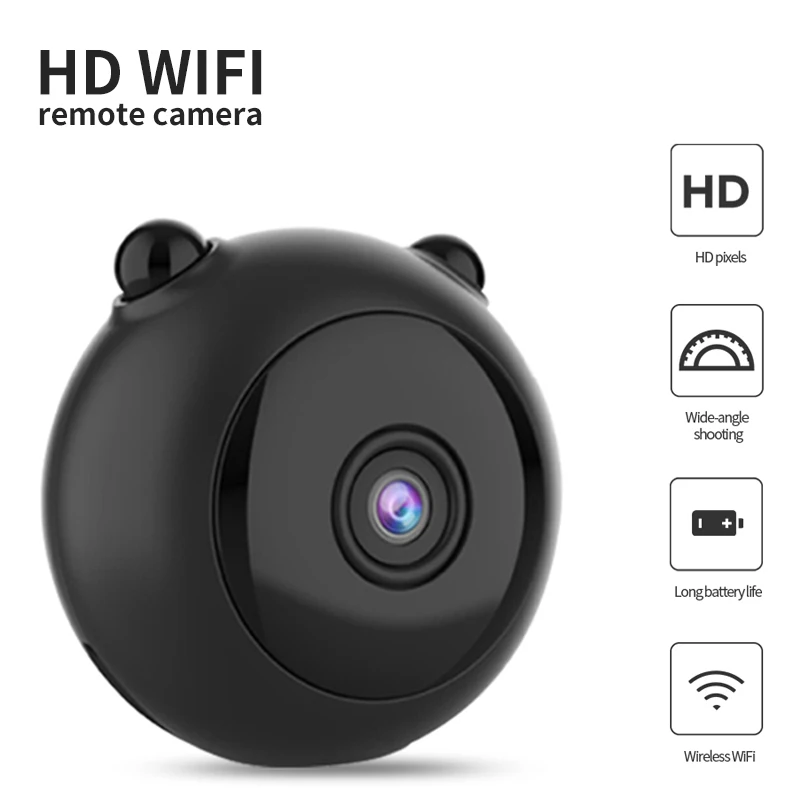 Mini Wifi Panda camera HD 1080P motion detection video camera Home security camera night vision micro secret surveillance camera
Mini Wifi Panda camera HD 1080P motion detection video camera Home security camera night vision micro secret surveillance camera