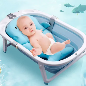 Baby Bath Mat Infant Shower Support Cushion Soft Non-Slip Bathing Pillow Foldable 2Colors Cartoon Shape Tub Pad Bathtub Supplies
Baby Bath Mat Infant Shower Support Cushion Soft Non-Slip Bathing Pillow Foldable 2Colors Cartoon Shape Tub Pad Bathtub Supplies