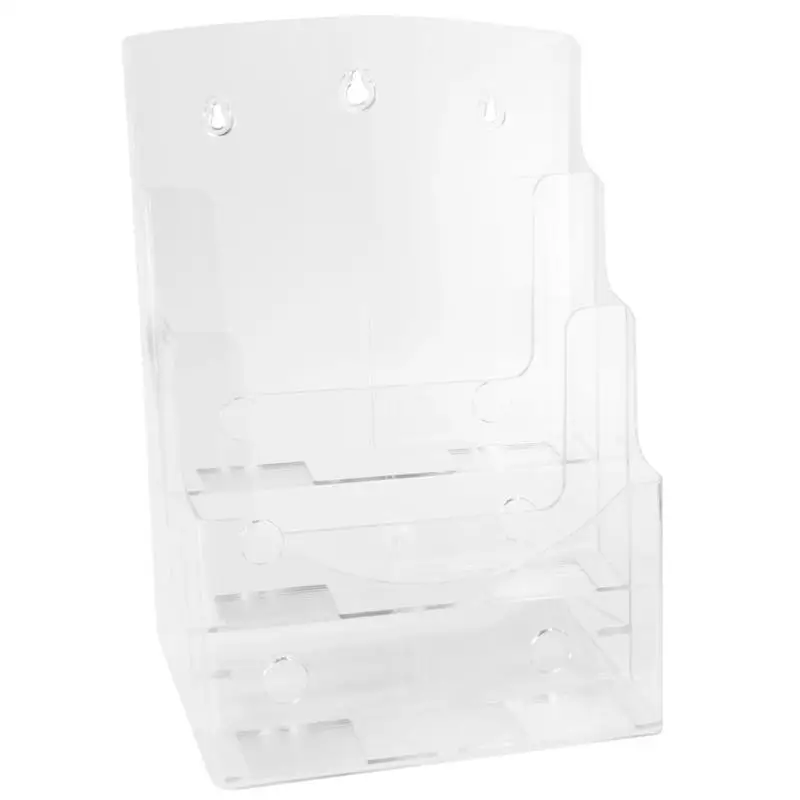 1PC A4 File Display Stand Desktop Book Holder Transparent Acrylic Book Shelf Three Layers Brochure Display Rack
1PC A4 File Display Stand Desktop Book Holder Transparent Acrylic Book Shelf Three Layers Brochure Display Rack