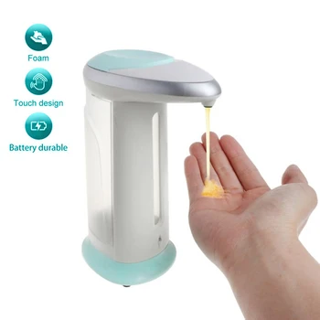 400ML Intelligent Automatic Liquid Soap Dispenser Hand Washing Device with Intelligent Infrared Sensor Touchless Soap Dispensers
400ML Intelligent Automatic Liquid Soap Dispenser Hand Washing Device with Intelligent Infrared Sensor Touchless Soap Dispensers