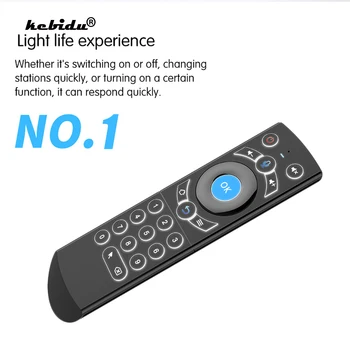 Wireless G21 Air Mouse G21S Backlight Backlit Voice 2.4G Remote Control Controller Gyro Sensing For Android TV Box Television
Wireless G21 Air Mouse G21S Backlight Backlit Voice 2.4G Remote Control Controller Gyro Sensing For Android TV Box Television