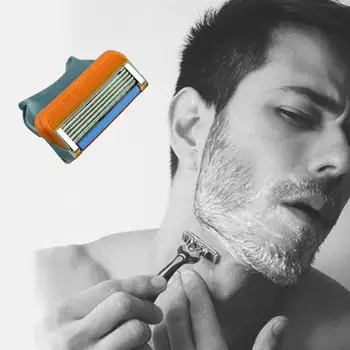 Hot 4PCS 5 Layers Men Face Shaving Razors Blades Male Manual Razor Blades For Standard Beard Shaver Trimmer Blades 
Hot 4PCS 5 Layers Men Face Shaving Razors Blades Male Manual Razor Blades For Standard Beard Shaver Trimmer Blades