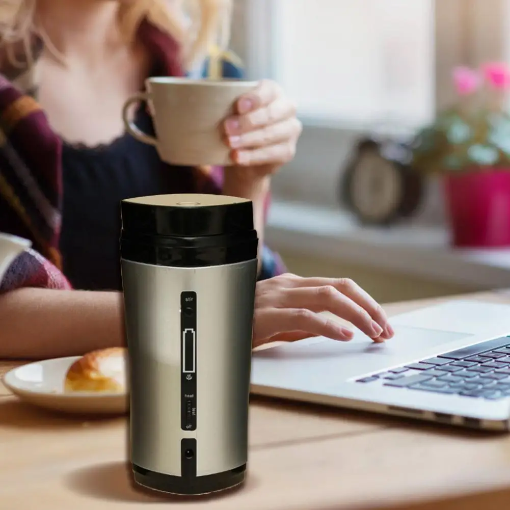 1PC Coffee Stirring Cup Automatic Rechargeable Heating Thermos Cup USB Coffee Cup Vacuum Flasks Kitchen Tool Thermos Cup
1PC Coffee Stirring Cup Automatic Rechargeable Heating Thermos Cup USB Coffee Cup Vacuum Flasks Kitchen Tool Thermos Cup