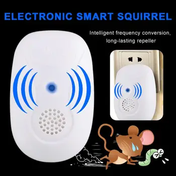 Mosquito Dispeller Mouse Expeller White 5W Ultrasonic Electronic MINI Anti-Mosquito Device Flie Cockroach Rodent Repellent
Mosquito Dispeller Mouse Expeller White 5W Ultrasonic Electronic MINI Anti-Mosquito Device Flie Cockroach Rodent Repellent