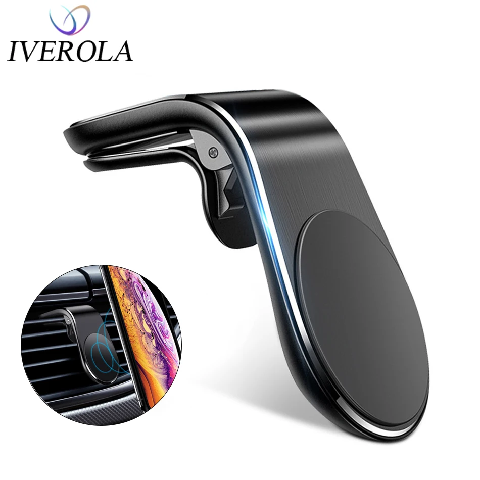 Univerola Metal Magnetic Car Phone Holder L- Type Mini Air Vent Clip Mount Magnet Mobile Stand For iPhone XS 11 Xiaomi 
Univerola Metal Magnetic Car Phone Holder L- Type Mini Air Vent Clip Mount Magnet Mobile Stand For iPhone XS 11 Xiaomi