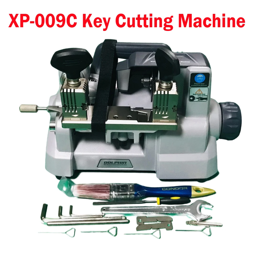 

XP-009C Electricity Horizontal Key Cutting Machine Key Copy Machine 220V Duplicate Keys Cutter Locksmith Tools