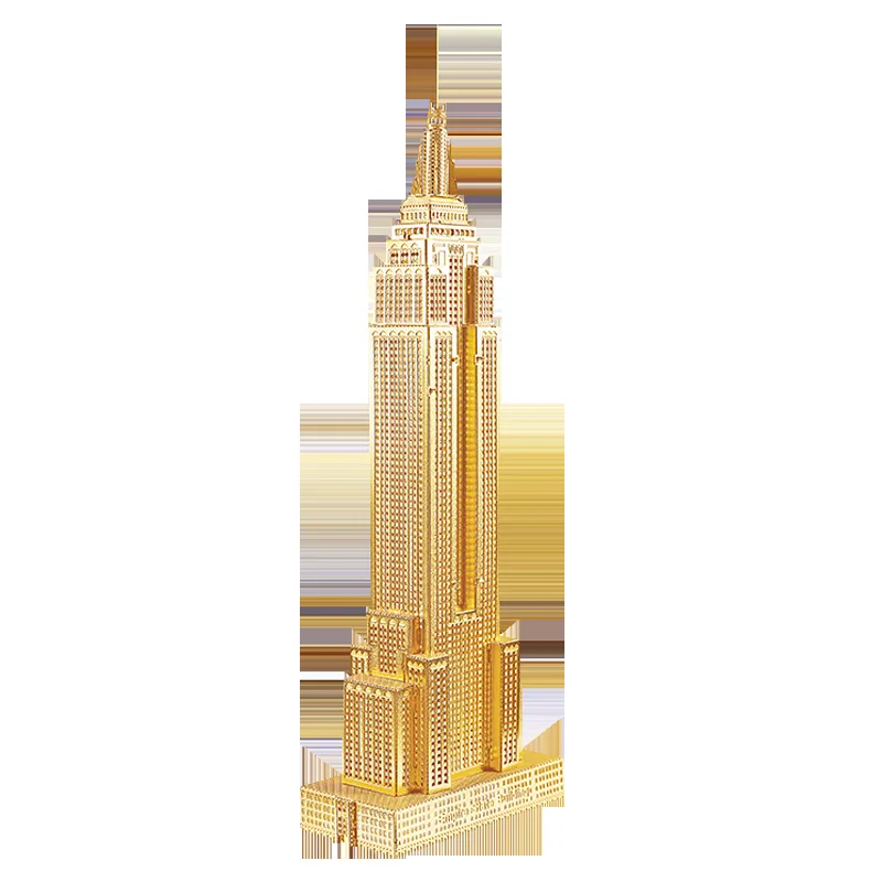 Piececool Metal DIY Architecture Assembled Model Birthday Gift Empire State Building Silver
Piececool Metal DIY Architecture Assembled Model Birthday Gift Empire State Building Silver