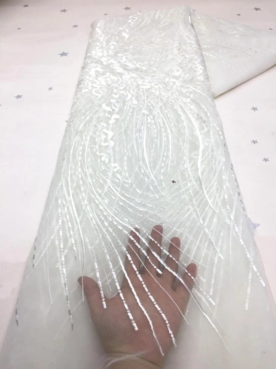 Swiss lace fabric 5 yards embroidery applique lace fabric for banquet party performance XZX-1764
Swiss lace fabric 5 yards embroidery applique lace fabric for banquet party performance XZX-1764
