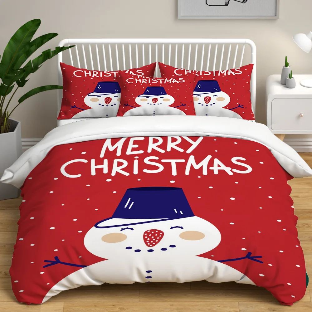 4pcs Christmas Bedding Sets Snowflakes Christmas Tree Santa Snowman Bedding Sets Duvet Cover Soft Bed Sheet Set Home Decoration
4pcs Christmas Bedding Sets Snowflakes Christmas Tree Santa Snowman Bedding Sets Duvet Cover Soft Bed Sheet Set Home Decoration