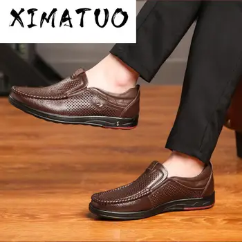 2020 Newly Men's Summer Loafers Shoes Genuine Leather Soft Man Casual Slip-on Cutout Shoes Cowhide Driving Loafers
2020 Newly Men's Summer Loafers Shoes Genuine Leather Soft Man Casual Slip-on Cutout Shoes Cowhide Driving Loafers