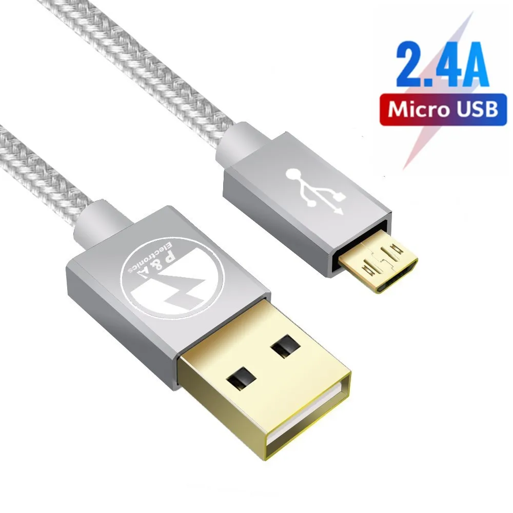 Micro USB Cable 2.4A Fast Charging for Samsung J7 Redmi Note 5 Pro Android Mobile Phone USB Micro Cable 1m 2m Charger Data Cord
Micro USB Cable 2.4A Fast Charging for Samsung J7 Redmi Note 5 Pro Android Mobile Phone USB Micro Cable 1m 2m Charger Data Cord