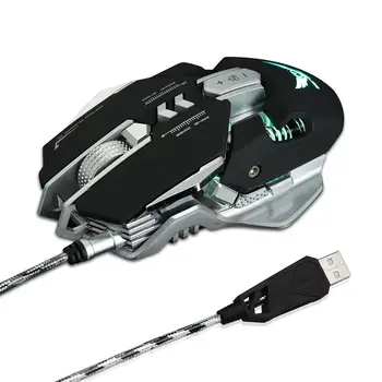 Colorful LED Variable Light Backlit USB Wired 7 Keys 3200DPI Professional E-sports Mechanical Gaming Mouse
Colorful LED Variable Light Backlit USB Wired 7 Keys 3200DPI Professional E-sports Mechanical Gaming Mouse