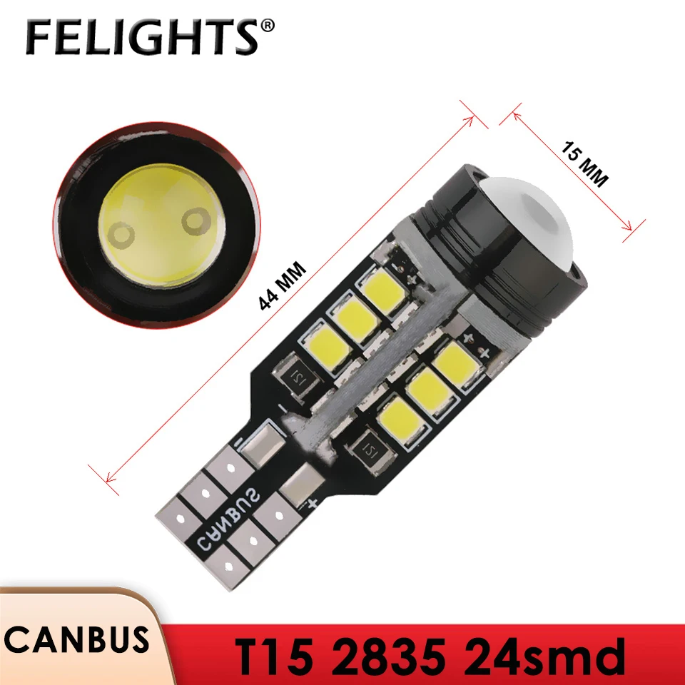 2PCS t15 921 w16w canbus erro free car led light 2835 24smd luces led para auto DRL rear tail back up lamp 12V accessories bulb
2PCS t15 921 w16w canbus erro free car led light 2835 24smd luces led para auto DRL rear tail back up lamp 12V accessories bulb