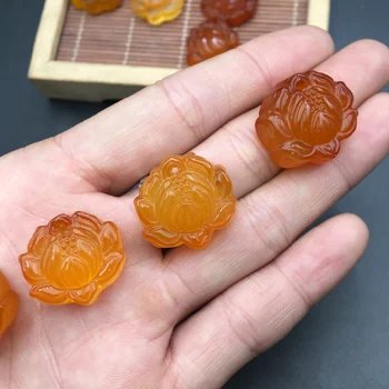 1pc Natural Chinese Agate Jade Pendant Multicolor Lotus Flower Necklace Fashion Charm Carved Jewelry for Women Blessing Amulet
1pc Natural Chinese Agate Jade Pendant Multicolor Lotus Flower Necklace Fashion Charm Carved Jewelry for Women Blessing Amulet