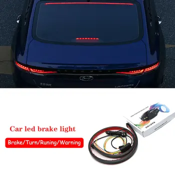 1pc Car Styling Auto Trunk Tail Brake Light High Mount Additional Brake Light LED Strip Running Turn Signal Accessories
1pc Car Styling Auto Trunk Tail Brake Light High Mount Additional Brake Light LED Strip Running Turn Signal Accessories