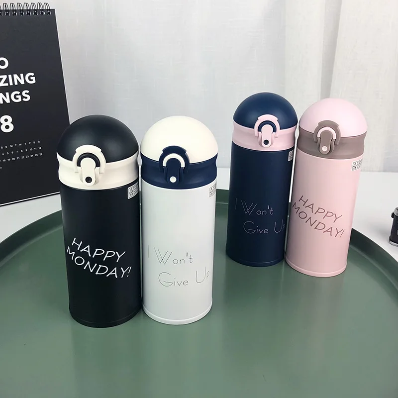 

South Korea Cute Mini Insulated Stainless Steel Bottle Small And Portable Creative Men And Women Students Fresh Literature And A