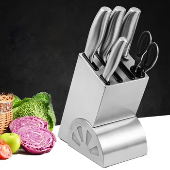 Kitchen Stainless Steel Knife Stand Kitche Organizer Universal Organizer Holder Stand Tool Rack Stainless Steel Knife Block Set
Kitchen Stainless Steel Knife Stand Kitche Organizer Universal Organizer Holder Stand Tool Rack Stainless Steel Knife Block Set