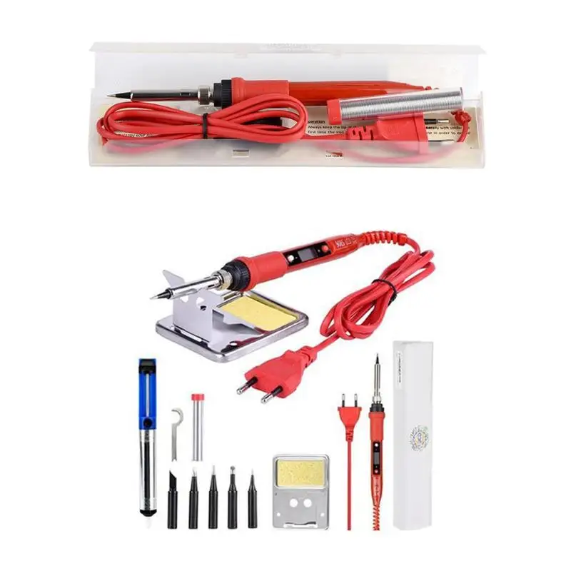 80W 220V LCD Electric Soldering Iron Excellent Durable ABS and Alloy Process 908S Adjustable Temperature Solder Iron Pen
80W 220V LCD Electric Soldering Iron Excellent Durable ABS and Alloy Process 908S Adjustable Temperature Solder Iron Pen