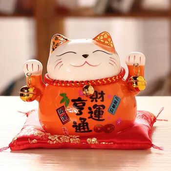 Chinese Lucky Cat Wealth Waving Cat Gold Waving Hand Cat Home Decor Welcome Waving Cat Sculpture Statue Decor
Chinese Lucky Cat Wealth Waving Cat Gold Waving Hand Cat Home Decor Welcome Waving Cat Sculpture Statue Decor