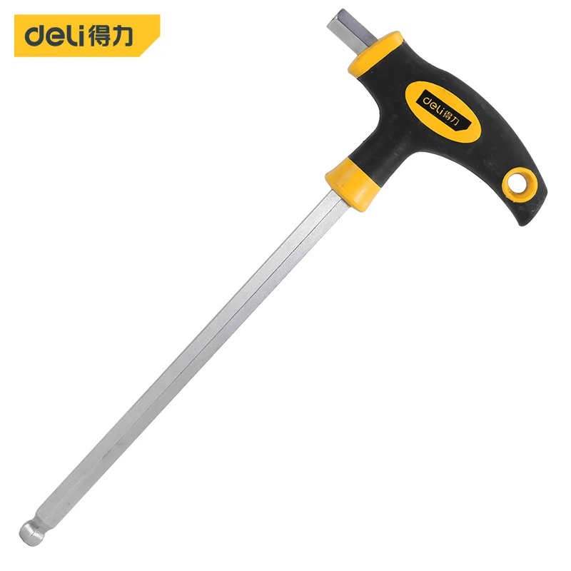 Deli T-Handle Hex Key Wrench Ball End Allen Hex Key Wrench 1 Pcs Pop Spanner Hand Tool Set 10mm For Auto Bike Motorycle Reapair
Deli T-Handle Hex Key Wrench Ball End Allen Hex Key Wrench 1 Pcs Pop Spanner Hand Tool Set 10mm For Auto Bike Motorycle Reapair
