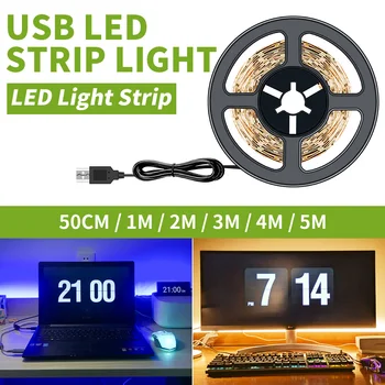 LED Strip USB 5V TV Backlight Led Light Strip 2835 HDTV TV Desktop Screen Backlight Bias lighting 1M 2M 3M 4M 5M LED Light Tape
LED Strip USB 5V TV Backlight Led Light Strip 2835 HDTV TV Desktop Screen Backlight Bias lighting 1M 2M 3M 4M 5M LED Light Tape