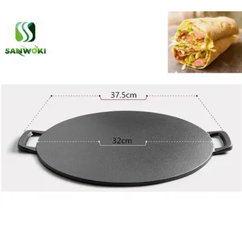 32cm cast iron pan crepe cake making machine pancake baking iron Barbecue Roasting Griddle cookware pizza baker plate
32cm cast iron pan crepe cake making machine pancake baking iron Barbecue Roasting Griddle cookware pizza baker plate