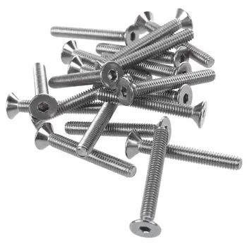 20 Pcs Stainless Steel Countersunk Screws, Hexagon Socket Hex Key Bolts M4 x 30mm
20 Pcs Stainless Steel Countersunk Screws, Hexagon Socket Hex Key Bolts M4 x 30mm