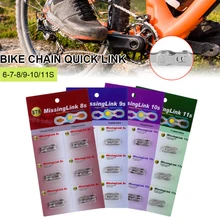 6Pair Bike Chain Missing Link Reusable Quick Connector Link for 6 7 8 9 10 11 12 Speed for Road Mountain Bike Bicycle Chain
6Pair Bike Chain Missing Link Reusable Quick Connector Link for 6 7 8 9 10 11 12 Speed for Road Mountain Bike Bicycle Chain