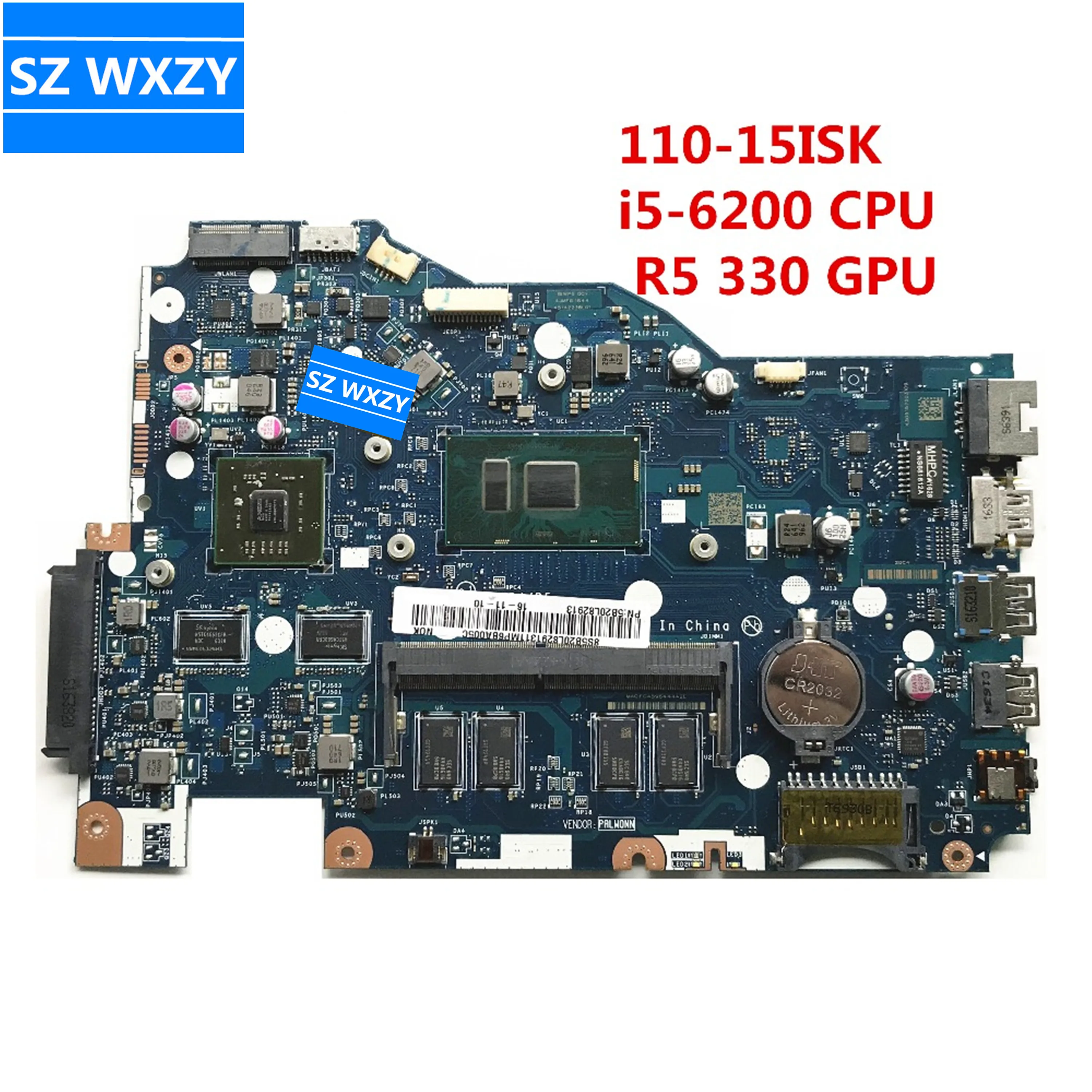 Материнская плата для ноутбука Lenovo 110-15ISK со стандартным процессором 4 Гб ОЗУ R5 330/2