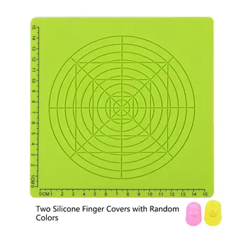3D Printing Pen Silicone Design Mat with Basic Template and 2 Silicone Finger Caps for 3D Pen Drawing Design
3D Printing Pen Silicone Design Mat with Basic Template and 2 Silicone Finger Caps for 3D Pen Drawing Design
