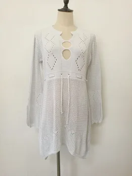 White Bikini Cover-ups Women Sexy Beach Dress Long Sleeves Summer Beachwear Swimwear Woman Crochet Swimsuit 10 Color 2020 New
White Bikini Cover-ups Women Sexy Beach Dress Long Sleeves Summer Beachwear Swimwear Woman Crochet Swimsuit 10 Color 2020 New