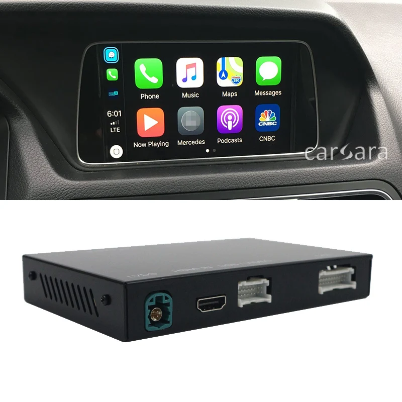 Автомобильный радиоприемник модифицированный беспроводной модуль Apple CarPlay