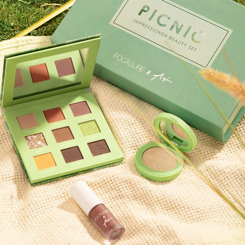 FOCALLURE 3 pcs Makeup Set Eyeshadow highlight Lipstick with Makeup Box Cosmetic Kit
FOCALLURE 3 pcs Makeup Set Eyeshadow highlight Lipstick with Makeup Box Cosmetic Kit