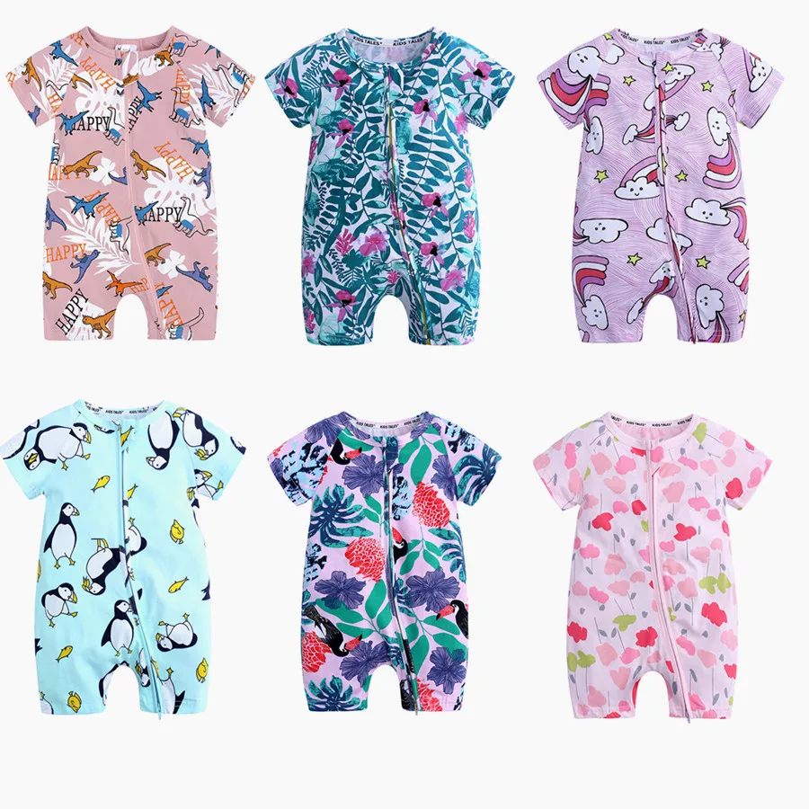 Baby Girl Romper Summer 2021 Ropa de Beb Short Sleeve Lovely Pink Cartoon Cotton Floral Printed Shortalls for Kids Outfits
Baby Girl Romper Summer 2021 Ropa de Beb Short Sleeve Lovely Pink Cartoon Cotton Floral Printed Shortalls for Kids Outfits