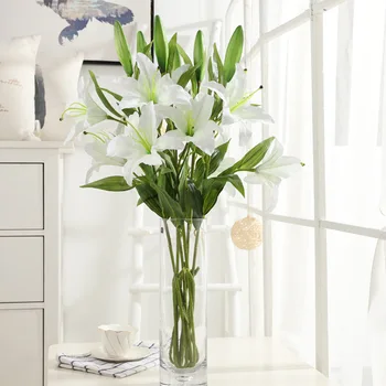 Artificial Lily Flower Multicolor Bouquet Mini Fake Flowers Bridal Flower For Wedding Wreath Decoration Christmas day
Artificial Lily Flower Multicolor Bouquet Mini Fake Flowers Bridal Flower For Wedding Wreath Decoration Christmas day