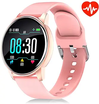 Smart Watches Compatible with iOS Android Phones Fitness Tracker with Heart Rate Monitor Message Call Reminder Waterproof Activi
Smart Watches Compatible with iOS Android Phones Fitness Tracker with Heart Rate Monitor Message Call Reminder Waterproof Activi