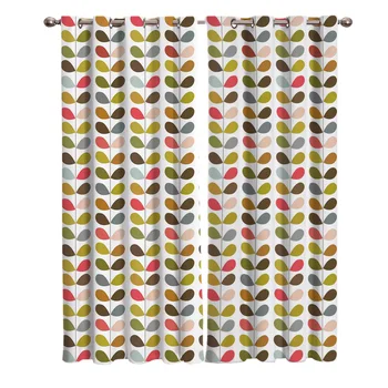 Simple Geometric Colorful Leaves Curtains Window Living Room Curtains Kitchen Indoor Window High Blackout Curtain
Simple Geometric Colorful Leaves Curtains Window Living Room Curtains Kitchen Indoor Window High Blackout Curtain