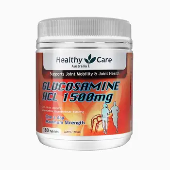Healthy Care Glucosamine HCL 1500mg 180 Capsules cartilage repair relieve joint pain delay joint aging
Healthy Care Glucosamine HCL 1500mg 180 Capsules cartilage repair relieve joint pain delay joint aging