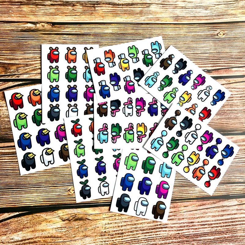 Single Popular Game Among Us Peripheral Stickers Cartoon Animation Bicycle Computer Water Cup Suitcase Stickers Decorative Toys
Single Popular Game Among Us Peripheral Stickers Cartoon Animation Bicycle Computer Water Cup Suitcase Stickers Decorative Toys