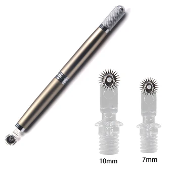 50pcs semi permanent makeup disposable microblading needle roller easy color microblading blades for fog eyebrow with one pen
50pcs semi permanent makeup disposable microblading needle roller easy color microblading blades for fog eyebrow with one pen