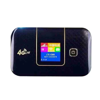 Unlocked 4G Router Lte Wifi Network Card Portable 150Mbps Wifi Router Hotspot 6800Mah Charging for Mobile Tablet Pc
Unlocked 4G Router Lte Wifi Network Card Portable 150Mbps Wifi Router Hotspot 6800Mah Charging for Mobile Tablet Pc